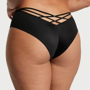 Victoria's secret black cheeky panties